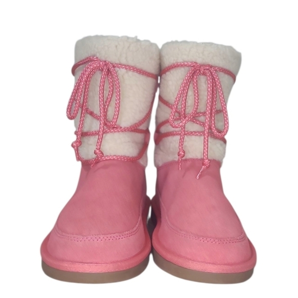 Koolaburra by UGG Child K Michon Short Boot Tearose Size 3 US - Picture 3 of 11